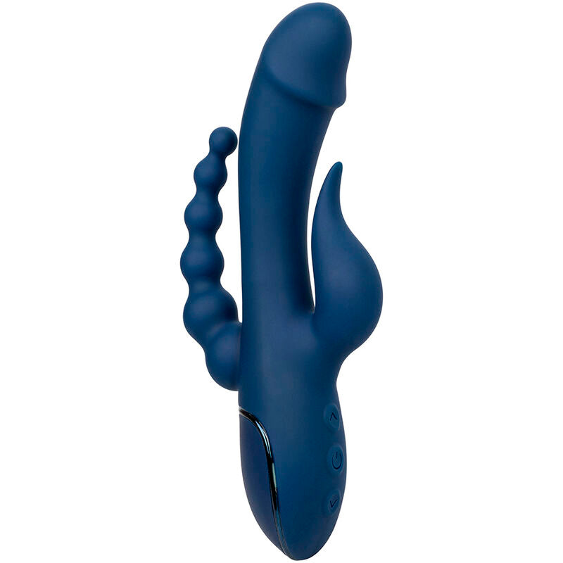 CALEXOTICS – VIBRATEUR TRIPLE ORGASME BLEU