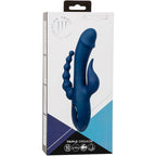 CALEXOTICS – VIBRATEUR TRIPLE ORGASME BLEU