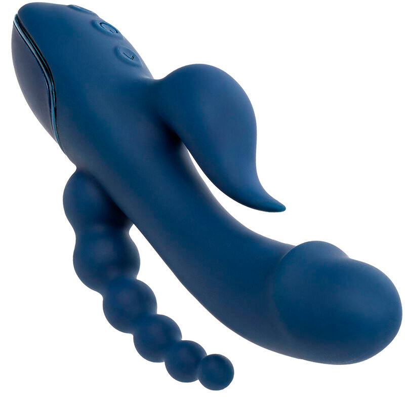 CALEXOTICS – VIBRATEUR TRIPLE ORGASME BLEU