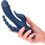 CALEXOTICS – VIBRATEUR TRIPLE ORGASME BLEU