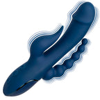 CALEXOTICS – VIBRATEUR TRIPLE ORGASME BLEU