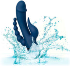 CALEXOTICS – VIBRATEUR TRIPLE ORGASME BLEU