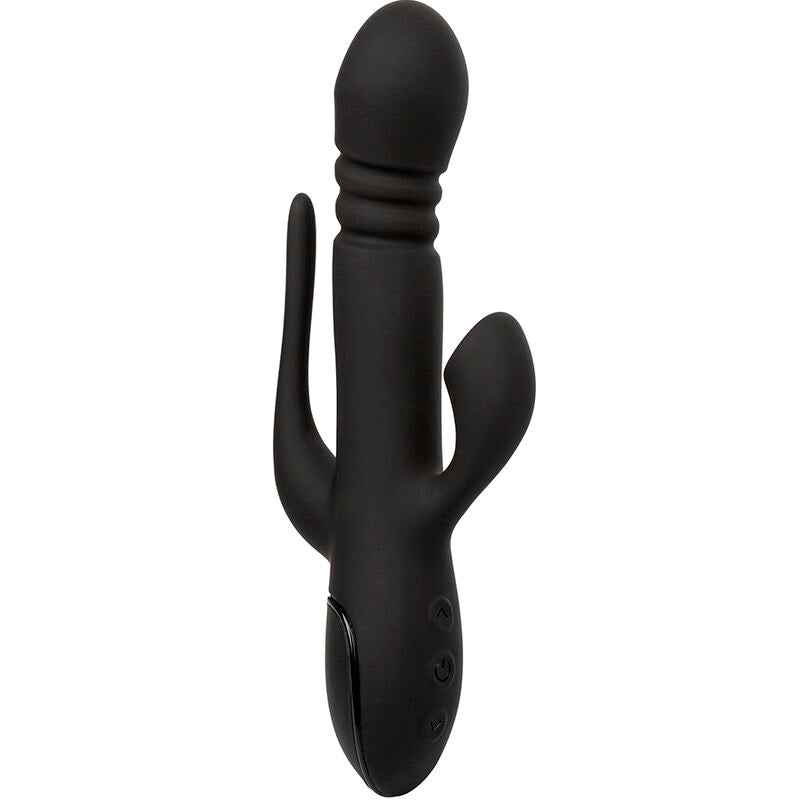 CALEXOTICS Triple Euphoria – Dreifach-Vibrator mit Klitoris-Sauger, schwarz