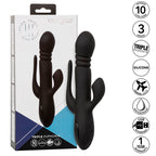 CALEXOTICS Triple Euphoria – Dreifach-Vibrator mit Klitoris-Sauger, schwarz