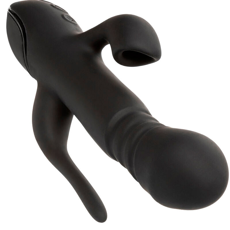 CALEXOTICS Triple Euphoria – Dreifach-Vibrator mit Klitoris-Sauger, schwarz