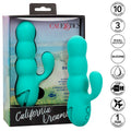 CALEXOTICS California Dreaming Del Mar Diva – Rabbit-Vibrator, aquagrün