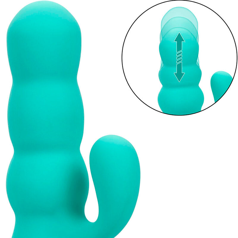 CALEXOTICS California Dreaming Del Mar Diva – Rabbit-Vibrator, aquagrün