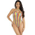 Leg Avenue – Cross-Bodysuit, Mehrfarbig