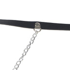 SUBBLIME – CINTURA IN PELLE NERA TAGLIA UNICA