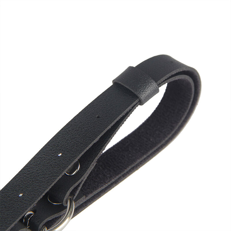 SUBBLIME – CINTURA IN PELLE NERA TAGLIA UNICA