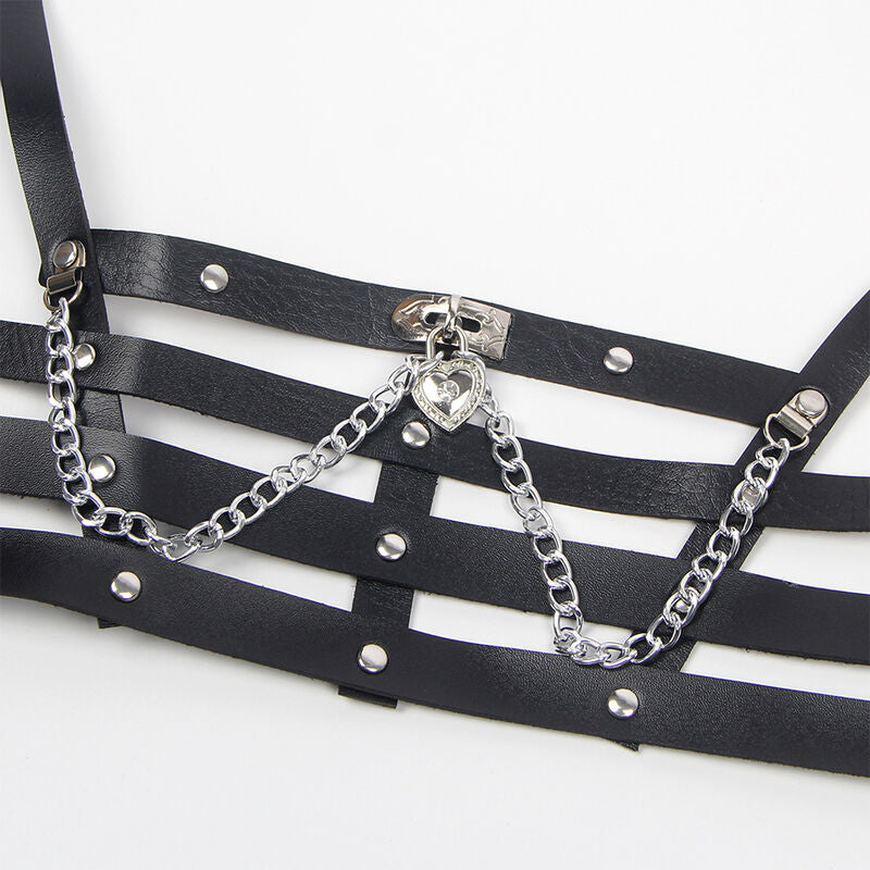 SUBBLIME – IMBRACATURA A CORSETTO CON CATENA DETTAGLIO TAGLIA UNICA