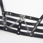 SUBBLIME – IMBRACATURA A CORSETTO CON CATENA DETTAGLIO TAGLIA UNICA