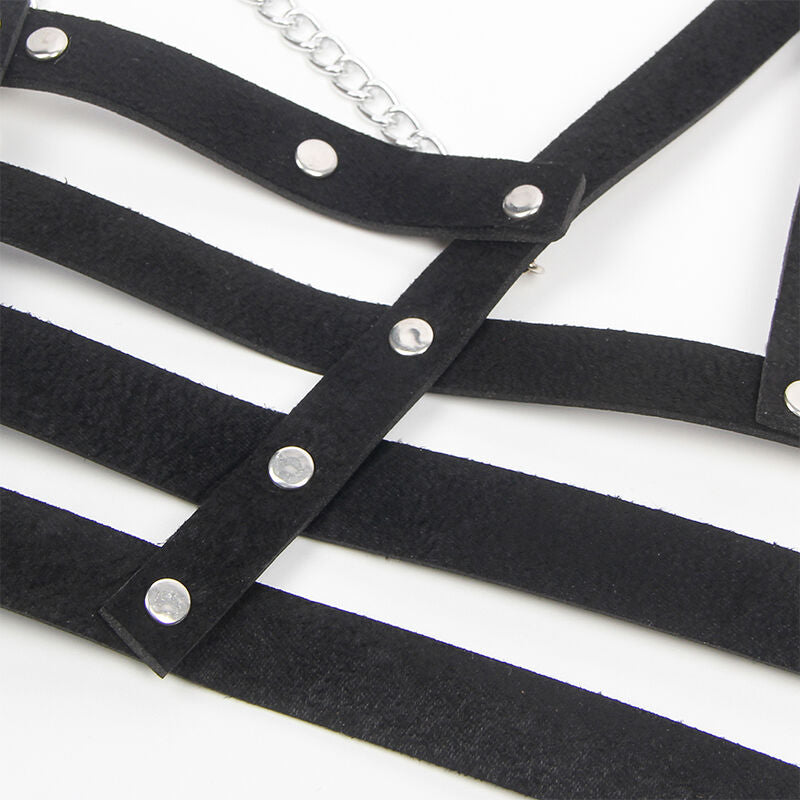 SUBBLIME – IMBRACATURA A CORSETTO CON CATENA DETTAGLIO TAGLIA UNICA