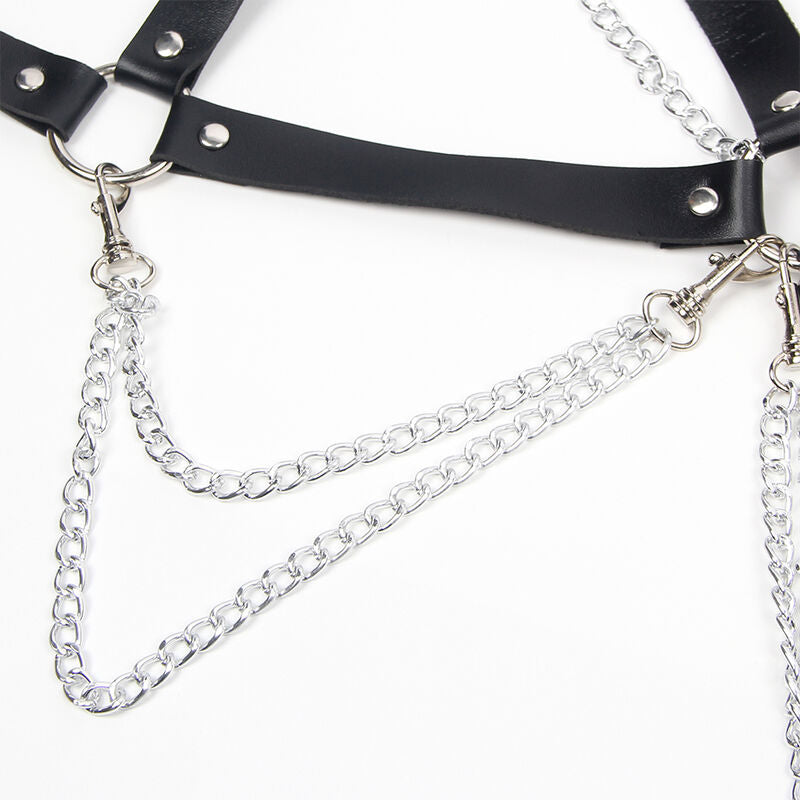 SUBBLIME – REGGISENO IMBRACATURA CON CATENA DETTAGLIO TAGLIA UNICA