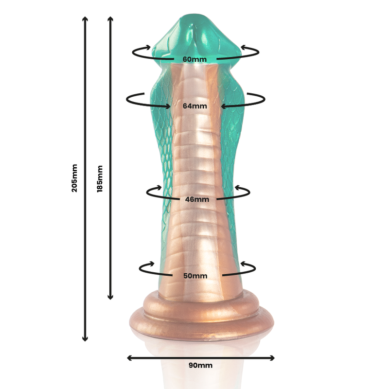 EPIC – DILDO PITONE COBRA VERDE