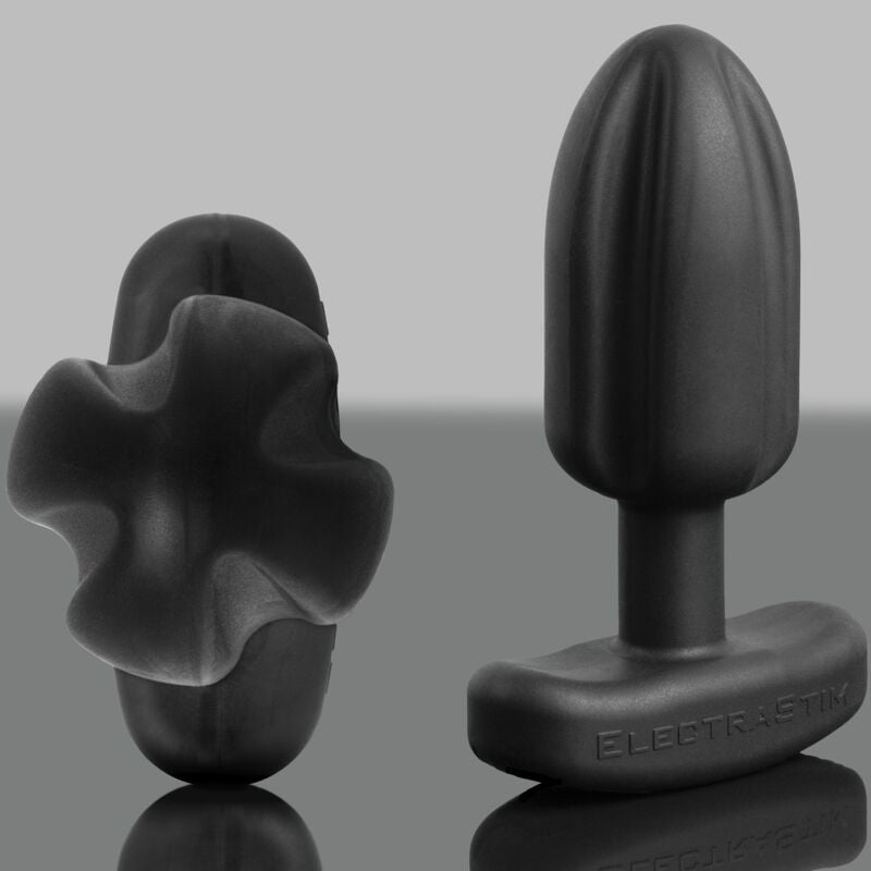 ELECTRASTIM – TARTARUS ANAL PLUG QUADRIPOLAR SILICONE BLACK