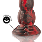 EPIC Ares – Silicone dildo, 17 cm insertable length
