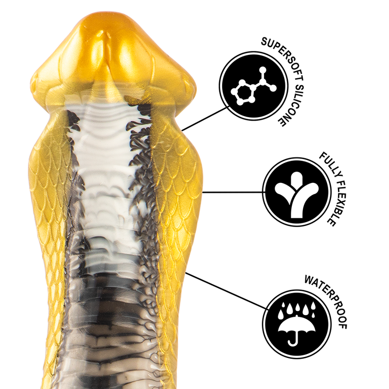 EPIC – DRAKON DILDO GIALLO COBRA