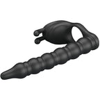 PRETTY LOVE – BLACKNEY PENIS RING WITH BLACK VIBRATOR PLUG