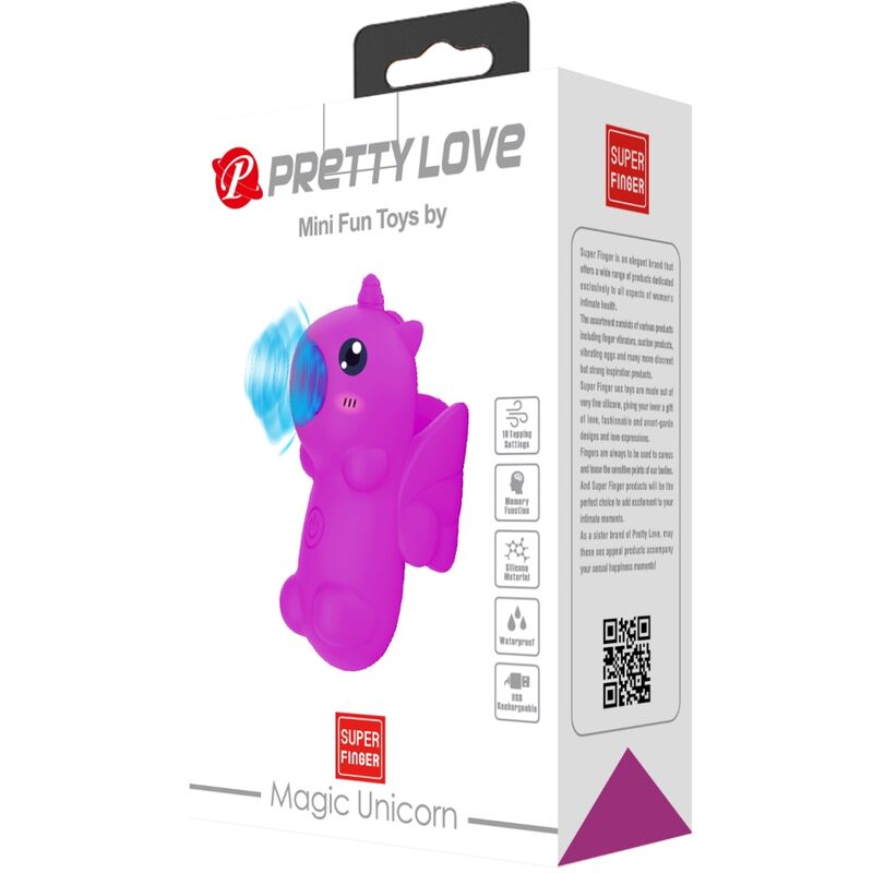 PRETTY LOVE – Magic Unicorn Klitoris-Sauger, 10 Modi, Lila