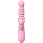 ARMONY – Multifunction vibrator with stimulating tongue and heating, pink