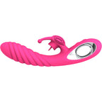 ARMONY Vicky – Vibrateur rabbit avec languette à anneau de traction, fuchsia