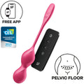 SATISFYER Love Birds 2 – Vibrierende Kegelkugeln mit App
