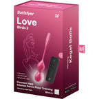 SATISFYER Love Birds 2 – Vibrierende Kegelkugeln mit App
