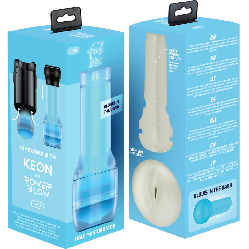 Kiiroo Feel Glow – Im Dunkeln leuchtender Stroker