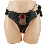 PRETTY LOVE – STARKS SLIP HARNAIS DILDO VIBRANT MULTI-VITESSES 17,5 CM MARRON CLAIR