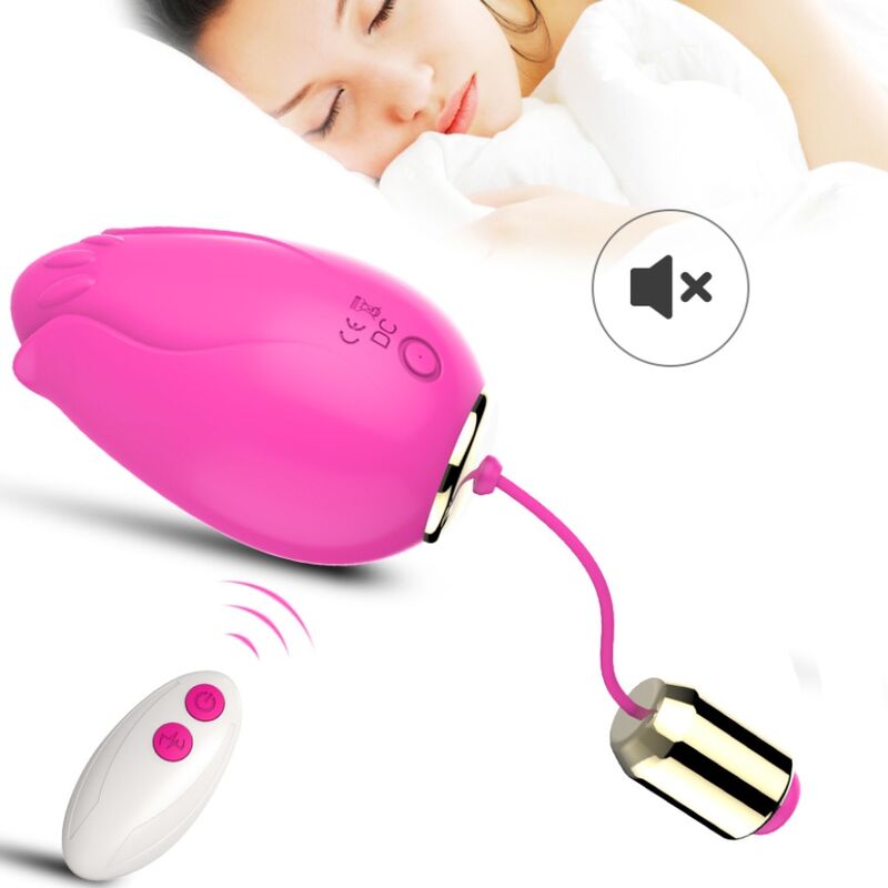 ARMONY – MANDALA EGG VIBRATORE G-SPOT REMOTE CONTROL FUCSIA
