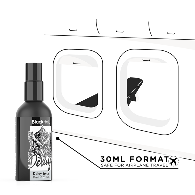 BLACK HOLE – SPRAY RETARDATEUR STUDY FORTE 30 ML