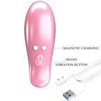 PRETTY LOVE – LEAF VIBRATING NIPPLE CLAMPS PINK
