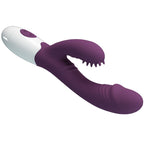 PRETTY LOVE – ANDRE VIBRATORE RABBIT E STIMOLATORE PUNTO G VIOLA