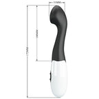 PRETTY LOVE – CHARLES VIBRATEUR POINT G 30 MODES NOIR
