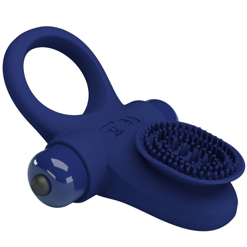 PRETTY LOVE – PALLE ANELLO CON VIBRAZIONE BLU