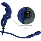 PRETTY LOVE – AYAD ANELLO VIBRATORE RABBIT CON SPINA BLU