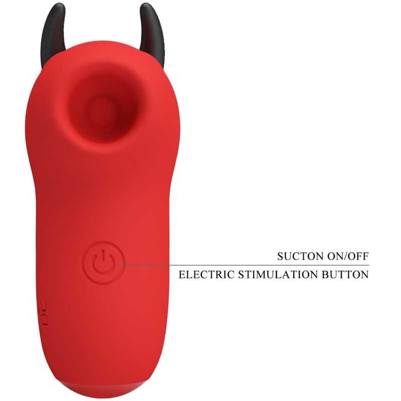 PRETTY LOVE – Magic Devil Fingerstimulator, 10 Modi, Rot