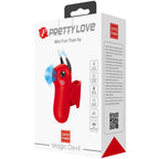 PRETTY LOVE – Magic Devil Fingerstimulator, 10 Modi, Rot