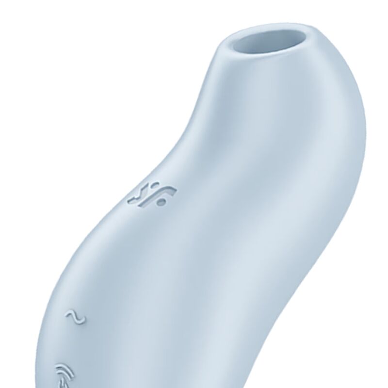 SATISFYER Pocket Pro 1 – Klitoris-Stimulator, hellblau