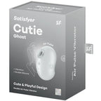 SATISFYER – CUTIE GHOST VIBRATEUR POSER BLANC