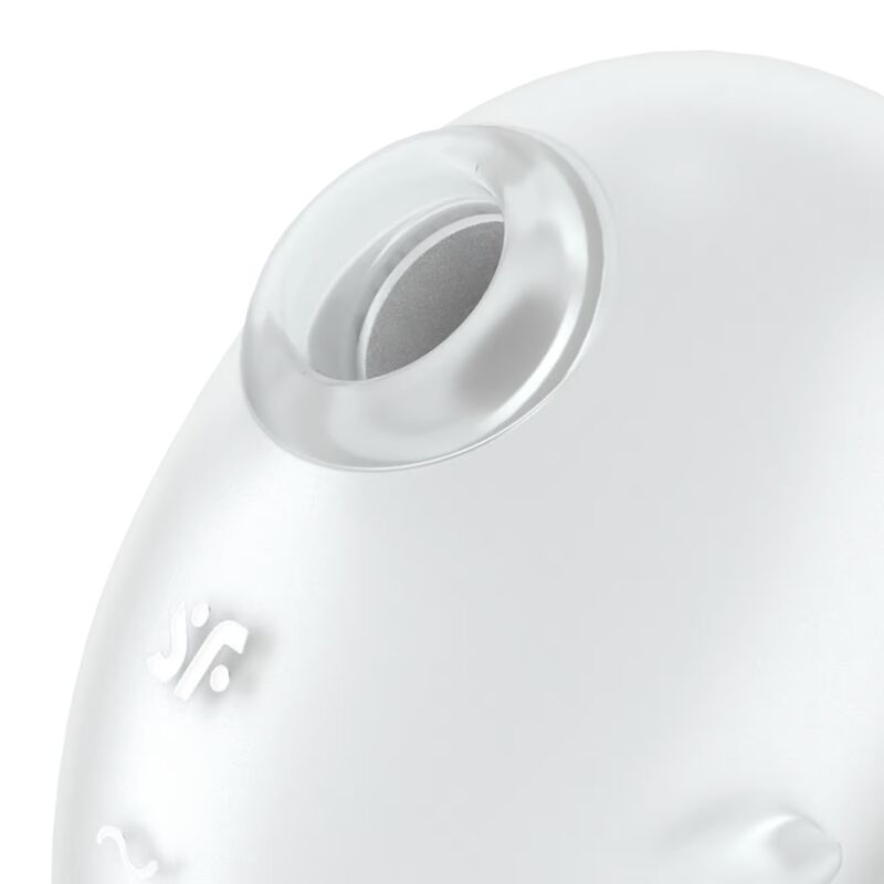 SATISFYER – CUTIE GHOST VIBRATEUR POSER BLANC