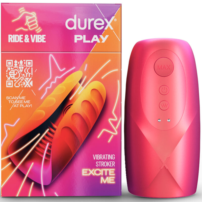 DUREX – MASTURBATEUR VIBRATEUR TOY RIDE & VIBE