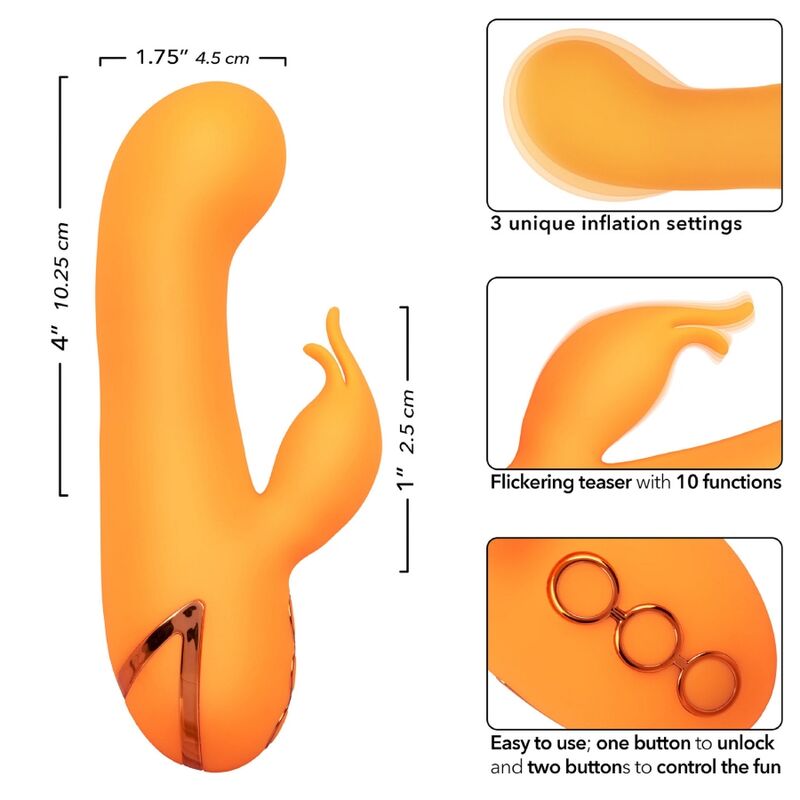 CALEXOTICS California Dreaming Montecito Muse – Vibrator, orange