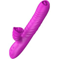 ARMONY Angelia – Vibratore multifunzione riscaldante con doppia linguetta, viola