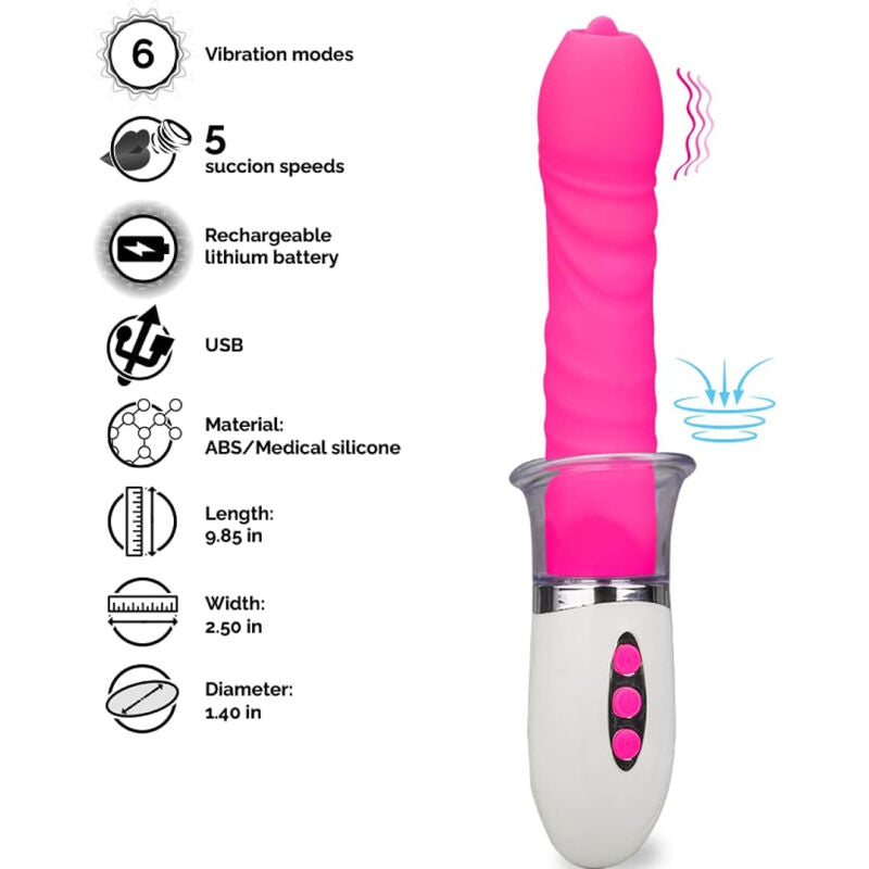 ARMONY Liberty – Vibrator mit Stossfunktion und Zunge