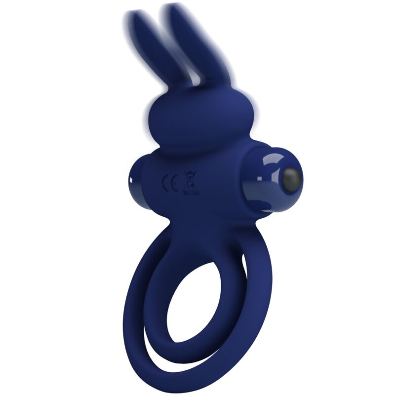 PRETTY LOVE – DAREY DOUBLE VIBRATING RING RABBIT BLUE
