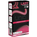 UNIQ Lady – Latexfreies Frauenkondom mit Strumpfband, 3 Stück