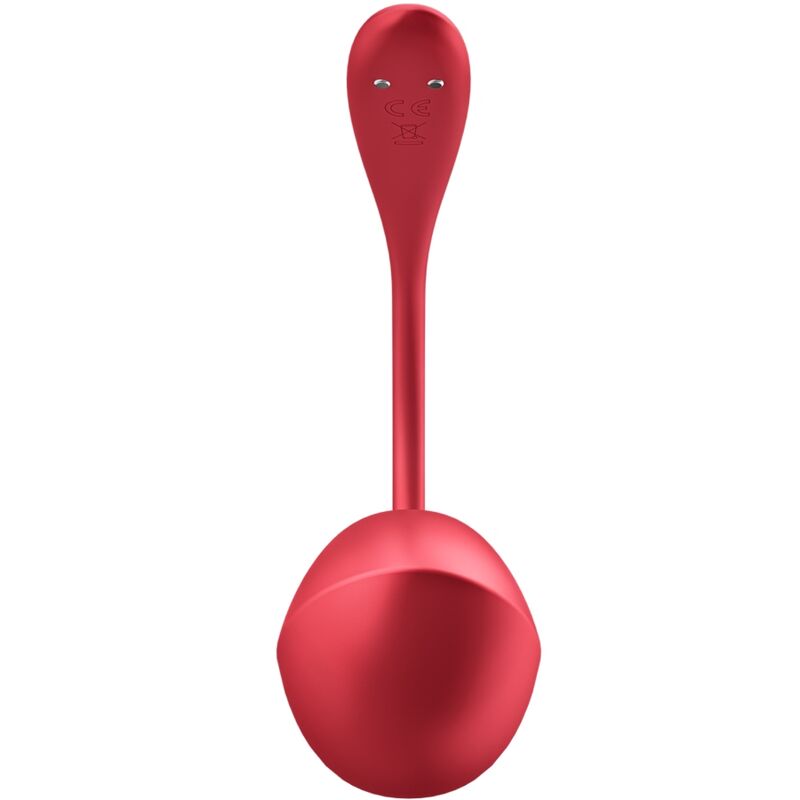 SATISFYER Shiny Petal – G-Punkt-Stimulator mit Fernbedienung und App, rot