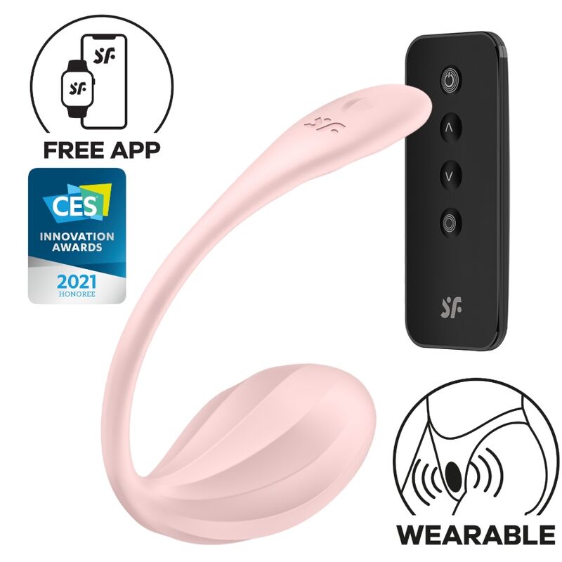 SATISFYER Ribbed Petal – G-Punkt-Stimulator mit Fernbedienung und App